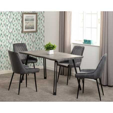 Quebec Wave Edge Dining Table - Buy Furniture Online | Modern Furniture USA & Gulf