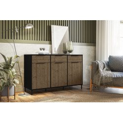 Madrid 3 Door Sideboard - Buy Furniture Online | Modern Furniture USA & Gulf