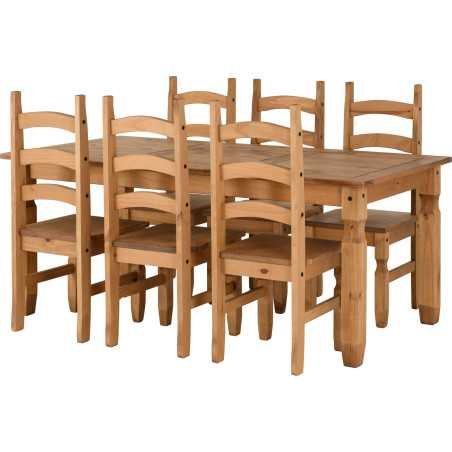 Corona 6FT Dining Set - Buy Furniture Online | Modern Furniture USA & Gulf