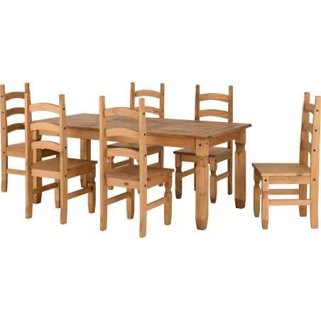 Corona 6FT Dining Set - Buy Furniture Online | Modern Furniture USA & Gulf