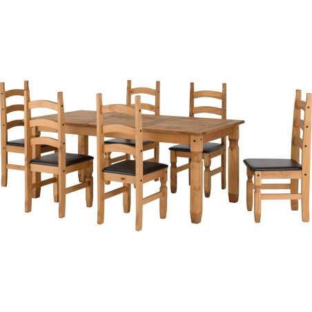 Corona 6FT Dining Set - Buy Furniture Online | Modern Furniture USA & Gulf
