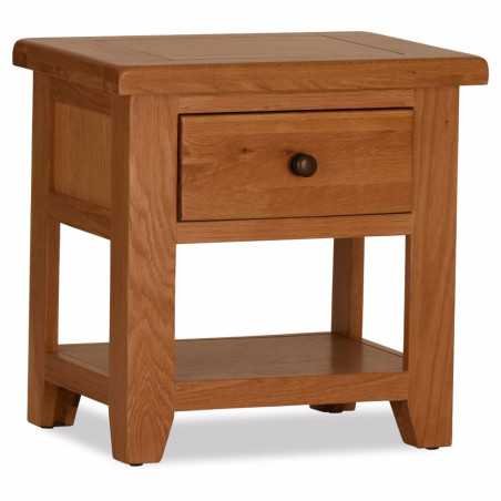 Lancaster 1 Drawer Lamp Table - Buy Furniture Online | Modern Furniture USA & Gulf