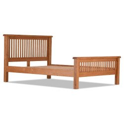 Lancaster 5ft Slatted Bedframe - Buy Furniture Online | Modern Furniture USA & Gulf