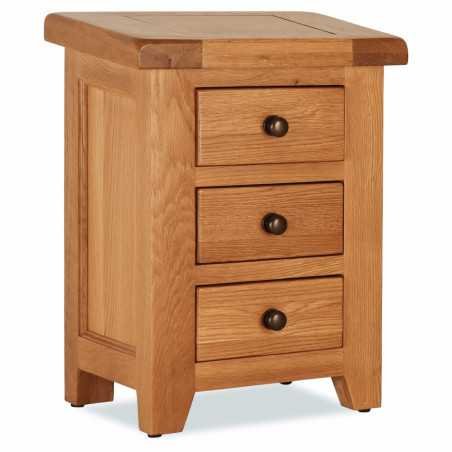Lancaster 3 Drawer Bedside Locker - Buy Furniture Online | Modern Furniture USA & Gulf