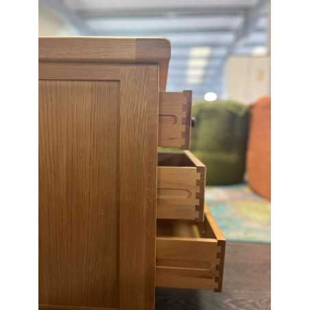 Lancaster 3 Drawer Bedside Locker - Buy Furniture Online | Modern Furniture USA & Gulf