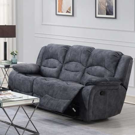 Alexandra 3 Seater Recliner Sofa - Buy Furniture Online | Modern Furniture USA & Gulf