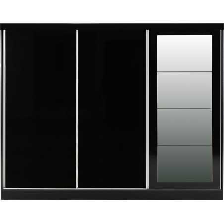 Nevada 3 Door Sliding Wardrobe - Buy Wardrobe Online | Modern Furniture USA & Gulf