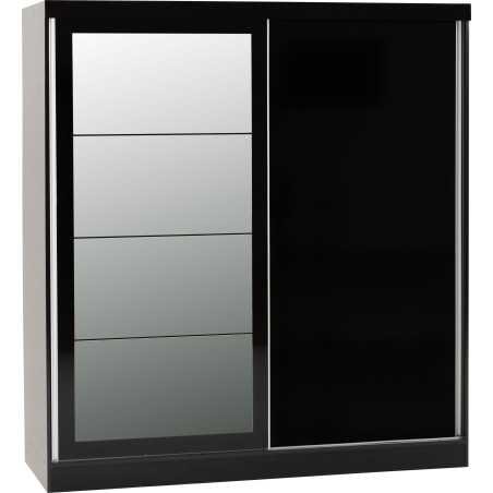 Nevada 2 Door Sliding Wardrobe - Buy Wardrobe Online | Modern Furniture USA & Gulf