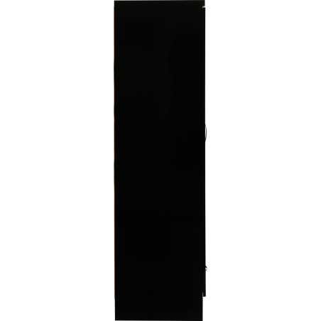 Nevada Mirrored 2 Door 1 Drawer Wardrobe - Buy Wardrobe Online | Modern Furniture USA & Gulf
