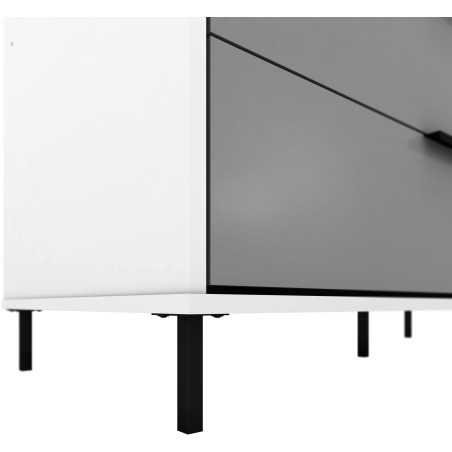 Madrid 3 Door 2 Drawer Wardrobe - Buy Wardrobe Online | Modern Furniture USA & Gulf