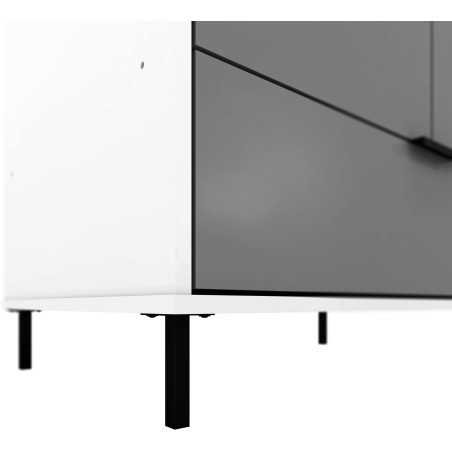 Madrid 2 Door 1 Drawer Wardrobe - Buy Wardrobe Online | Modern Furniture USA & Gulf