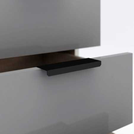 Madrid 3 Drawer Bedside - Buy Furniture Online | Modern Furniture USA & Gulf