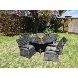 7 Piece Rattan Garden Furniture Set - Buy Furniture Online | Modern Furniture USA & Gulf