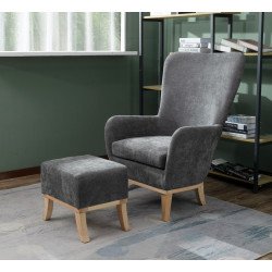 1986 Chair & Footstool Set - Buy Furniture Online | Modern Furniture USA & Gulf