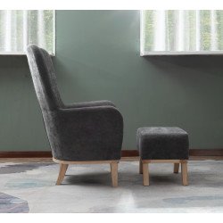 1986 Chair & Footstool Set - Buy Furniture Online | Modern Furniture USA & Gulf 2