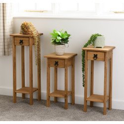 Corona Set of 3 Plant Stands - Buy Furniture Online | Modern Furniture USA & Gulf