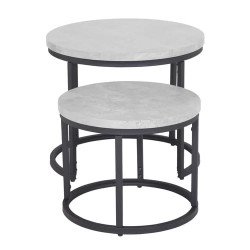 Munich Round Nest of Tables - Buy Furniture Online | Modern Furniture USA & Gulf 2