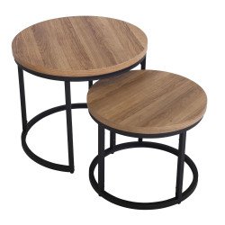 Munich Round Nest of Tables - Buy Furniture Online | Modern Furniture USA & Gulf