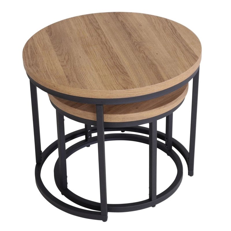 Munich Round Nest of Tables - Buy Furniture Online | Modern Furniture USA & Gulf