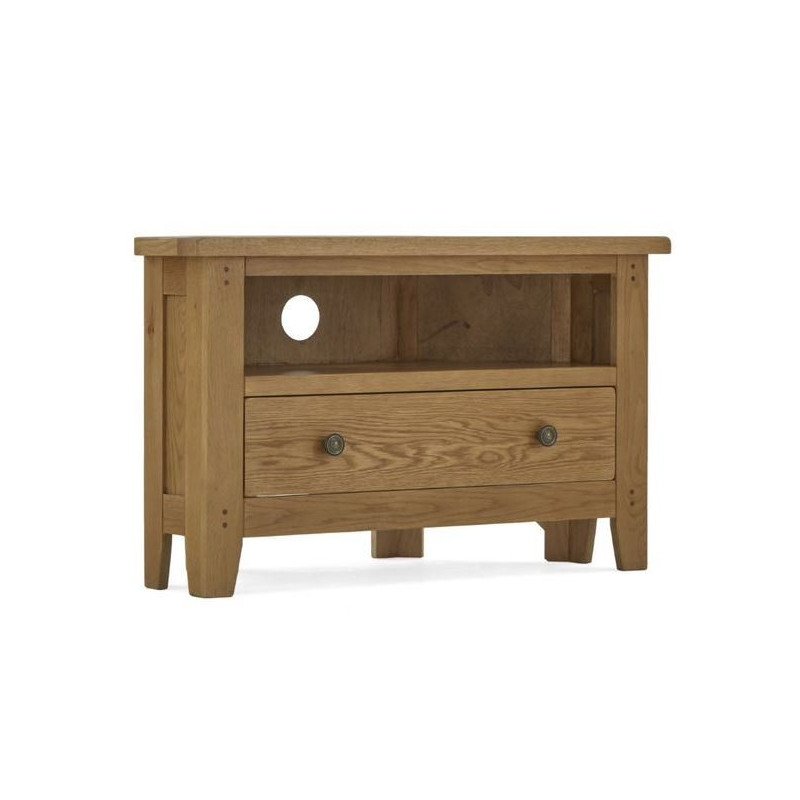 Blake Corner TV Stand with Drawer - Buy TV Stand Online | Modern Furniture USA & Gulf