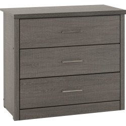 Lisbon 3 Drawer Chest - Buy Chest of Drawers Online | Modern Furniture USA & Gulf