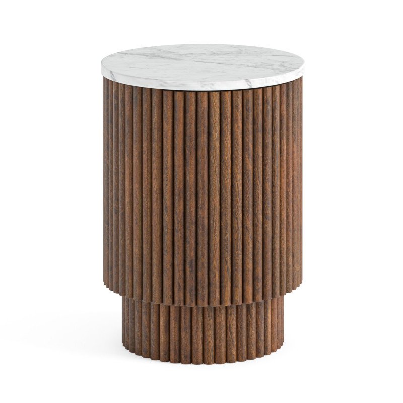 Milo Side Table with Storage - Buy Furniture Online | Modern Furniture USA & Gulf