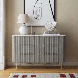 Lexington 6 Drawer Chest - Buy Chest of Drawers Online | Modern Furniture USA & Gulf