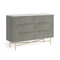 Lexington 6 Drawer Chest - Buy Chest of Drawers Online | Modern Furniture USA & Gulf 2